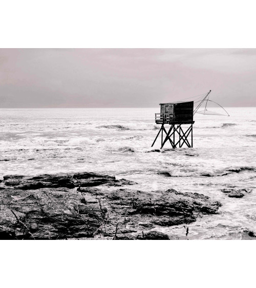 Pêcherie de La Prée à La plaine sur Mer, en Pays de Retz, en Bretagne