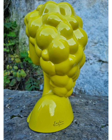 Belle Sculpture contemporaine en résine pleine de Caroline Montigneaux