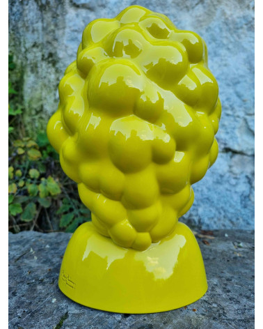 Belle Sculpture contemporaine en résine pleine de Caroline Montigneaux