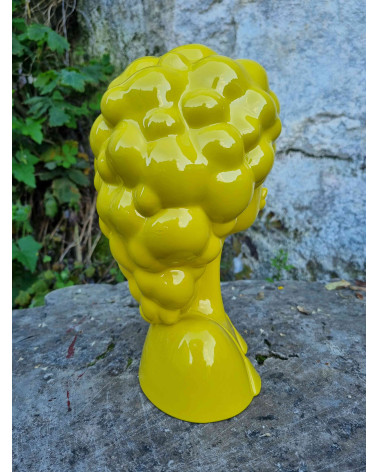 Belle Sculpture contemporaine en résine pleine de Caroline Montigneaux