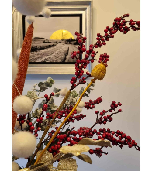 Photo surréaliste de la route de Champigny à Parnay orné du soleil or