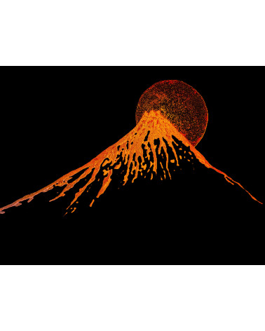 "37" Eruption (Noir)