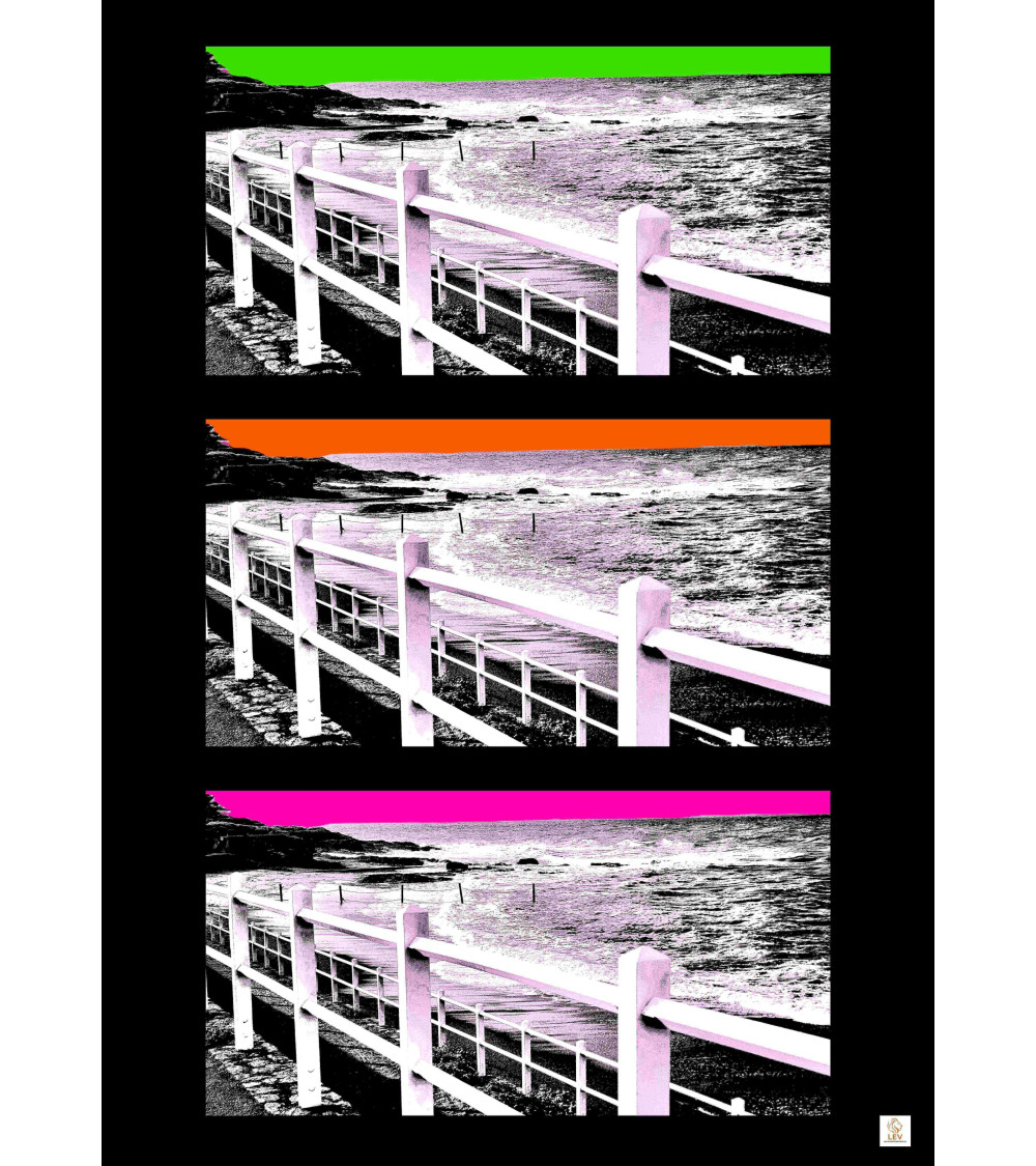 PREFAILLES COLOURS Photographie d'art contemporaine bord de mer