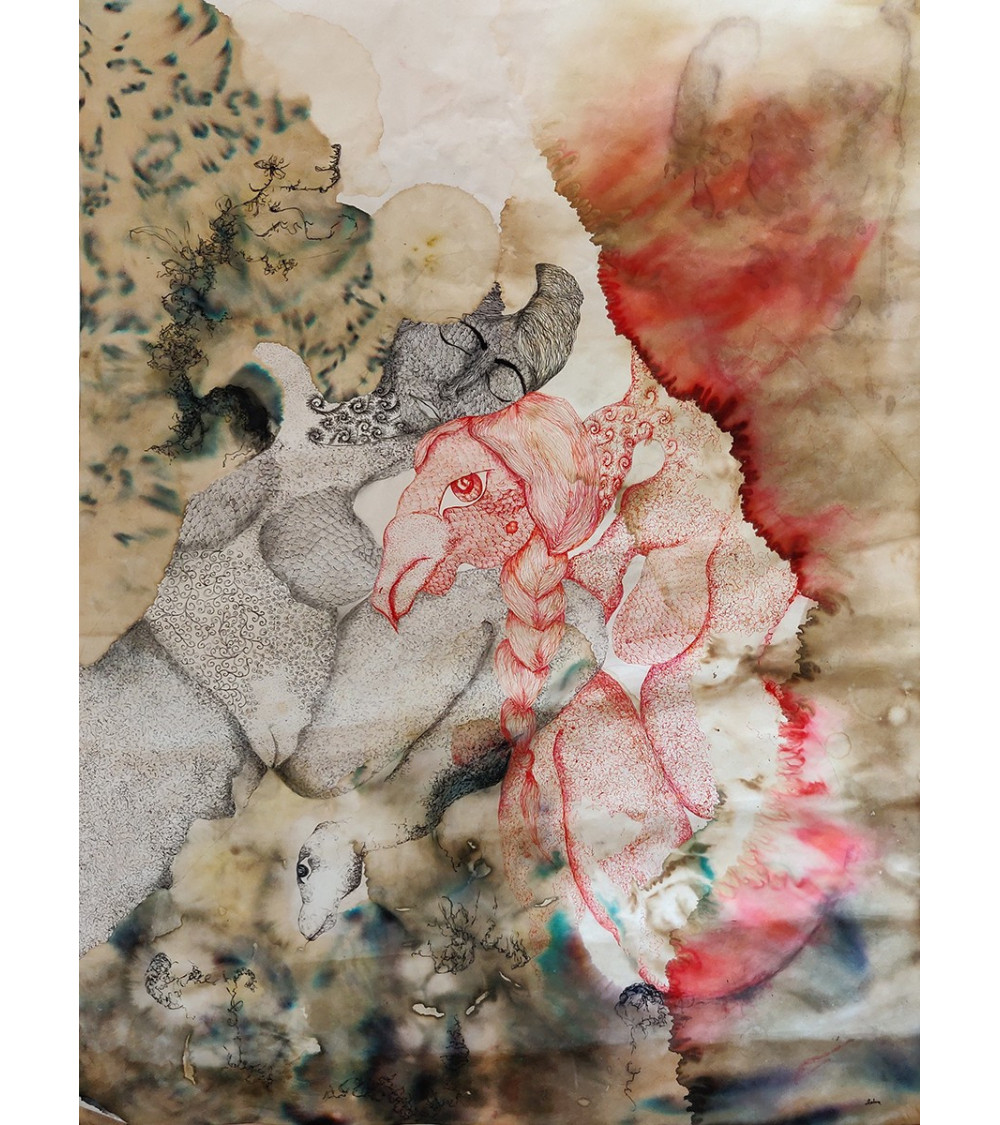 Babylon III – Digigraphie 50x70 – Zehra Doğan