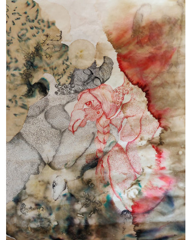 Babylon III – Digigraphie 50x70 – Zehra Doğan