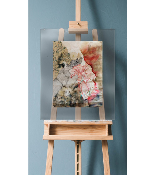 Babylon III – Digigraphie 50x70 – Zehra Doğan