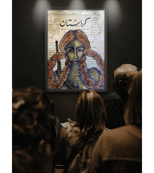 KURDISTAN – Zehra DOGAN | Digigraphie Édition Limitée 30 ex. – LEV AC