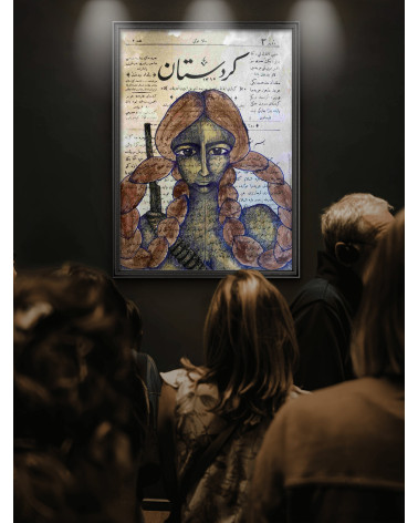 KURDISTAN – Zehra DOGAN | Digigraphie Édition Limitée 30 ex. – LEV AC