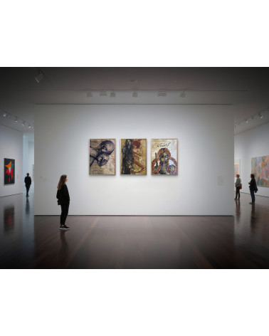 Kurdistan 4 – Digigraphie Zehra Doğan | Œuvre sur carte