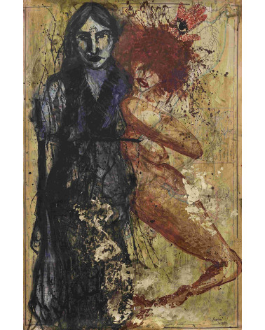 Kurdistan 4 – Digigraphie Zehra Doğan | Œuvre sur carte