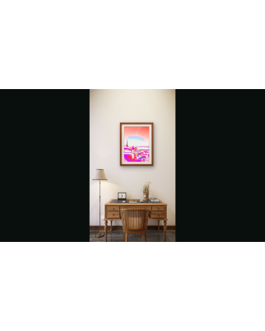 Digigraphie NUANCES SAUMUROISES – Édition Limitée | LEV Arts Contempor