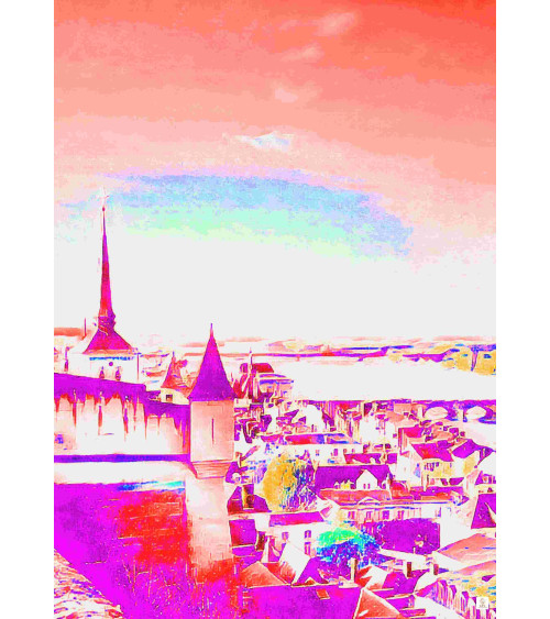 Digigraphie NUANCES SAUMUROISES – Édition Limitée | LEV Arts Contempor