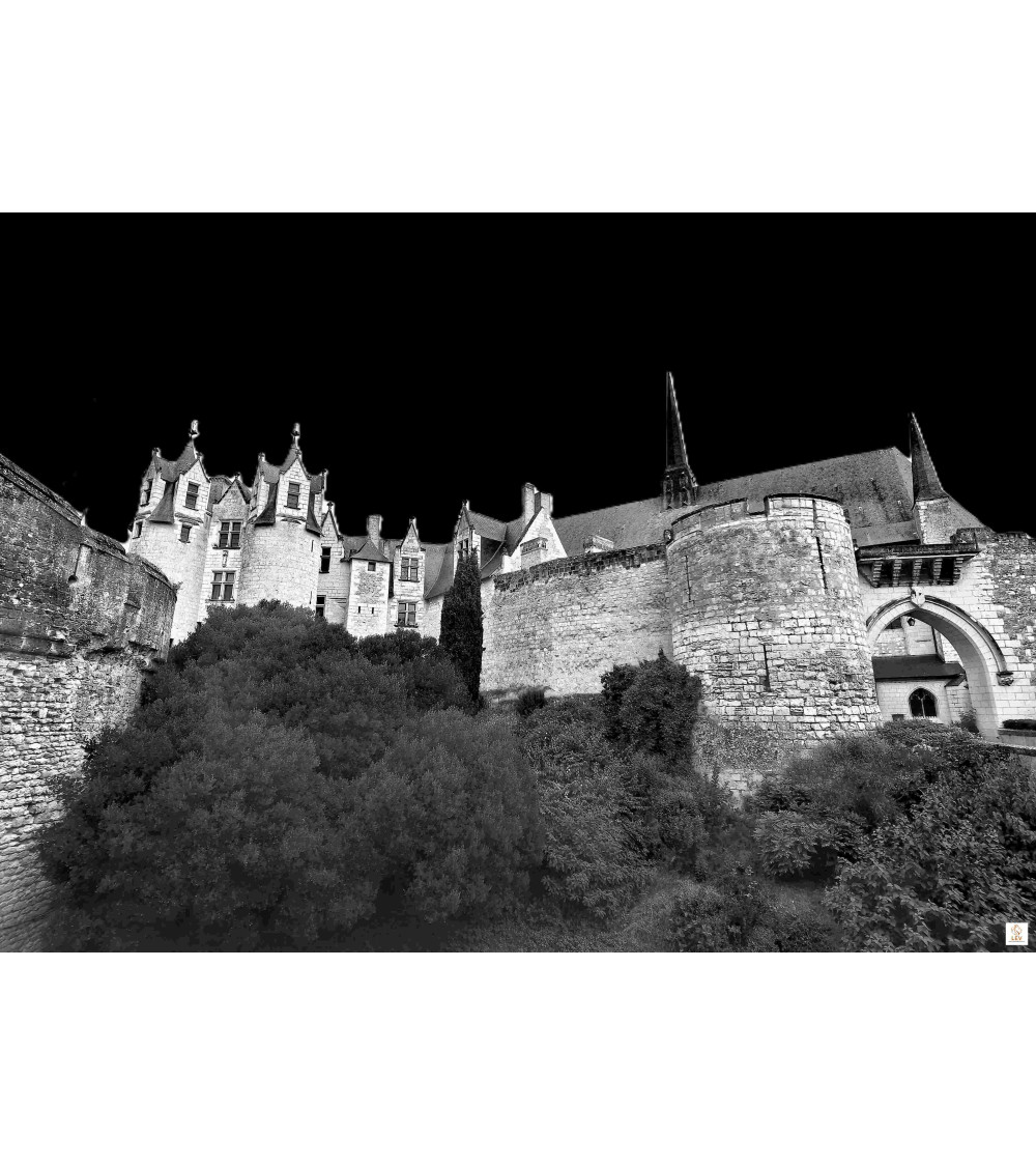 Digigraphie MONTREUIL BELLAY BLACK – Édition Limitée | LEV Arts Contem