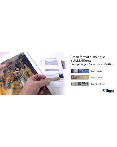 Photographie Chat Violet en Digigraphie | Lev Arts Contemporains