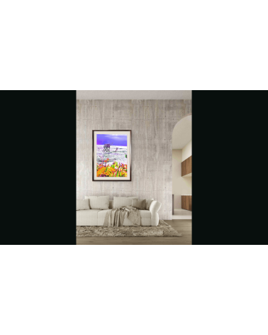 Photographie d’art numérotée, Paysage marin, de Lev Arts Contemporains