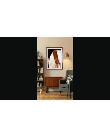 "Fière agonie" symbolise la destruction lente d'un bateau abandonné.