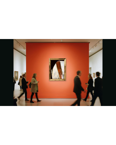 "Fière agonie" symbolise la destruction lente d'un bateau abandonné.