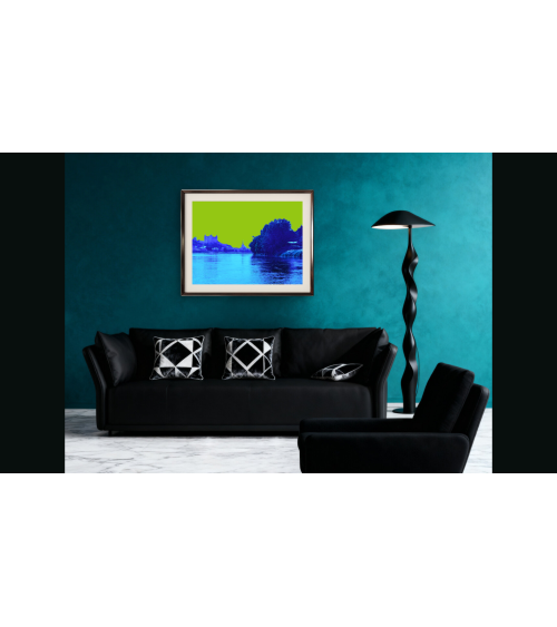 Photo d’art Saumur à l’anis – Digigraphie limitée 30 exemplaires