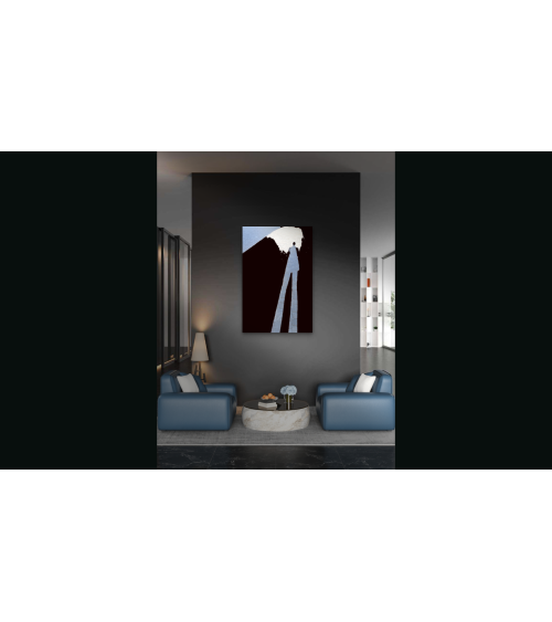 LR Black – Photographie d’art minimaliste en digigraphie limitée