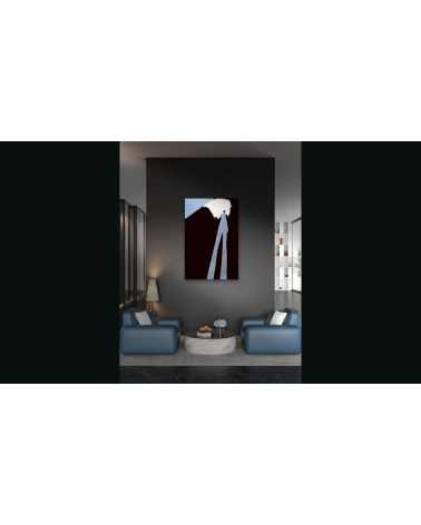 LR Black – Photographie d’art minimaliste en digigraphie limitée