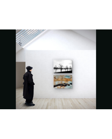 Barques de Loire – Digigraphie d’art | Oksana Chilikina