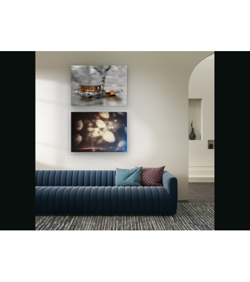 Nénuphars sur Loire – Digigraphie d’art | Oksana Chilikina