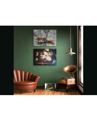 Nénuphars sur Loire – Digigraphie d’art | Oksana Chilikina