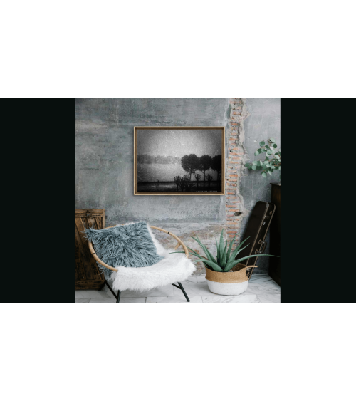 Le vieux fleuve – Digigraphie d’art | Oksana Chilikina