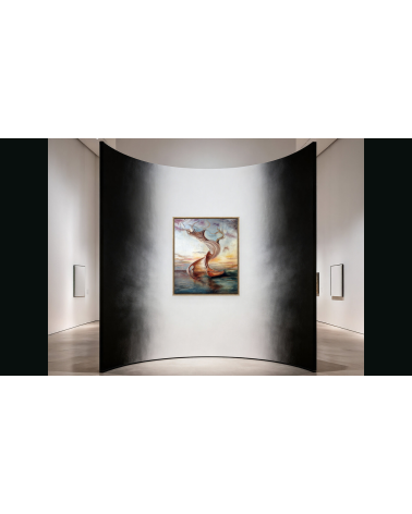 Tableau huile sur toile "Ascension" — Claire Laloux | Madeleine Home D