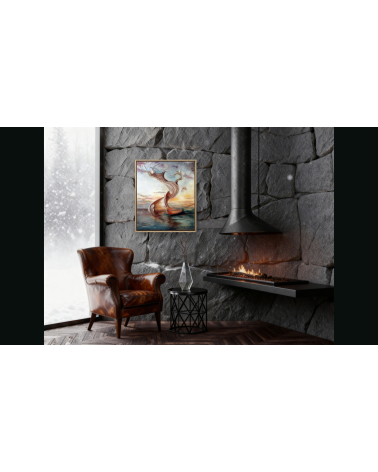 Tableau huile sur toile "Ascension" — Claire Laloux | Madeleine Home D