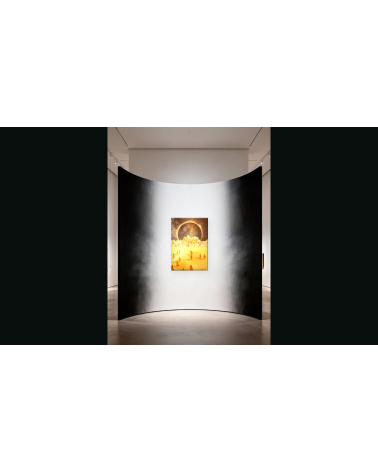 Tableau huile "Vers la Glaciation" — Claire Laloux | LEV Arts Contempo