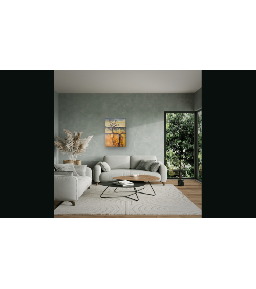 Tableau huile "De terre je suis" — Claire Laloux | Madeleine Home Desi