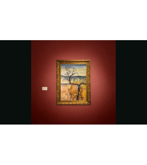 Tableau huile "De terre je suis" — Claire Laloux | Madeleine Home Desi