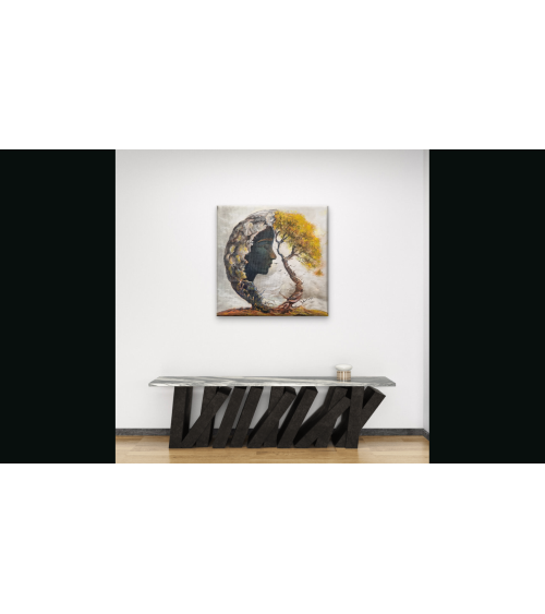 Tableau huile "L'Arbre de Vie" — Claire Laloux | Madeleine Home Design