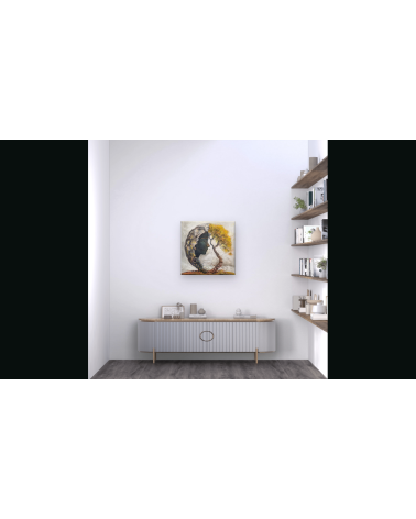 Tableau huile "L'Arbre de Vie" — Claire Laloux | Madeleine Home Design