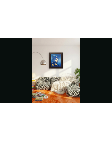 Tableau huile "Envolée des Songes" — Claire Laloux | Madeleine Home De