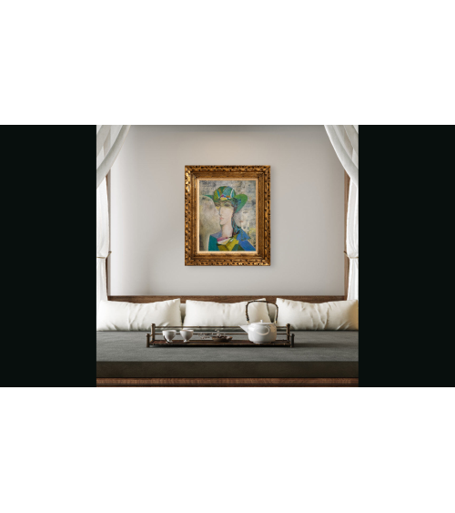 Tableau huile "Désir Inconscient" — Claire Laloux | Madeleine Home Des