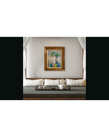 Tableau huile "Désir Inconscient" — Claire Laloux | Madeleine Home Des