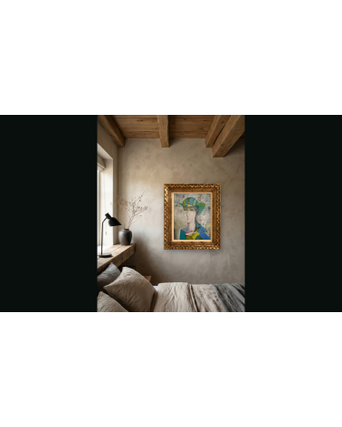 Tableau huile "Désir Inconscient" — Claire Laloux | Madeleine Home Des