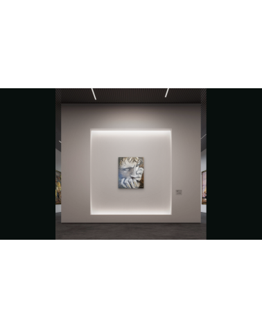 Tableau huile "Recherche de ma Vérité" — Claire Laloux | Madeleine Hom