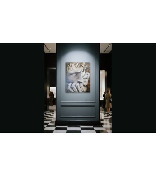 Tableau huile "Recherche de ma Vérité" — Claire Laloux | Madeleine Hom