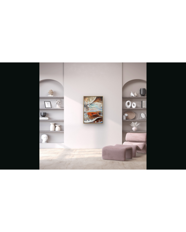 Tableau huile "Mélodie d'un Rapace" — Claire Laloux | Madeleine Home D