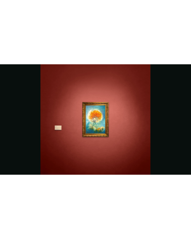 Tableau huile "Connexion Planétaire" — Claire Laloux | Madeleine Home