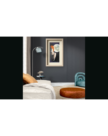 Tableau huile "Indifférence" — Claire Laloux | Madeleine Home Design