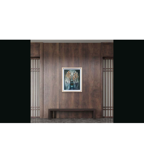 Tableau huile "1, 2, 3, Piano" — Claire Laloux | Madeleine Home Design