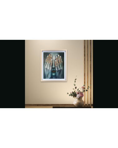 Tableau huile "1, 2, 3, Piano" — Claire Laloux | Madeleine Home Design