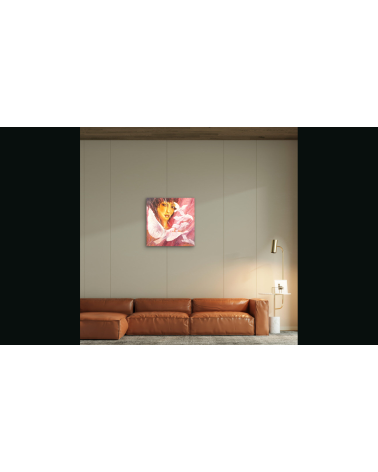 Tableau huile "Esmeralda" — Claire Laloux | Madeleine Home Design