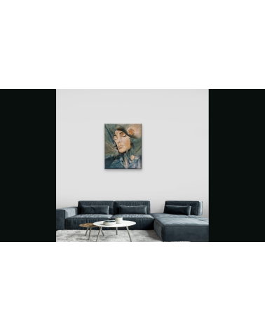 Tableau huile "Amour Brisé" — Claire Laloux | Madeleine Home Design