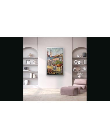 Tableau huile "Qua Inspirante" — Claire Laloux | Madeleine Home Design