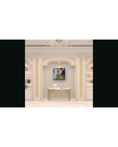 Tableau huile "Transcendance des Lumières" — Claire Laloux | Madeleine